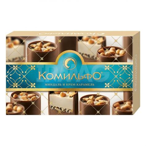 Конфеты Комильфо Крем Миндаль (116 г) - IRMAG.RU
