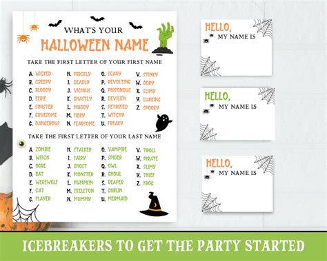 Halloween Office Party Games Halloween Games For Office Etsy