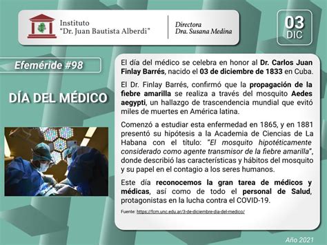 EFEMÉRIDE 98 DÍA DEL MÉDICO Poder Judicial de Entre Ríos