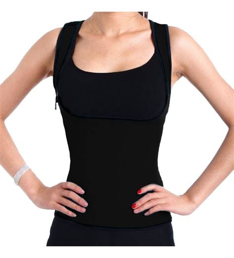 Two Sides Are Wearable Slimming Corset Neoprene Vest Hot Sweat Shirt Body Weight Loss Shaper