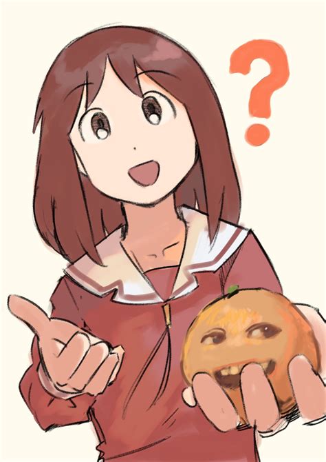 Kasuga Ayumu And Annoying Orange Azumanga Daioh And 1 More Drawn By