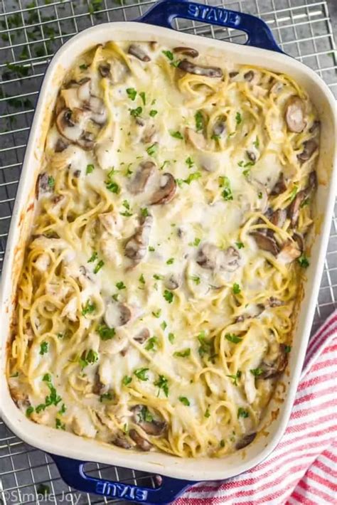 Chicken Tetrazzini Is An Easy Make Ahead Dinner That Is Full Of Comfort