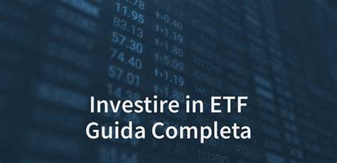 Lll Investire In Etf Cosa Sono Gli Etf E Dove Investire Maggio 2022