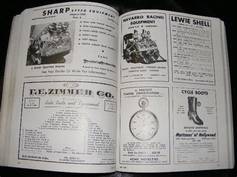 Hot Rod Magazine The First Issues The H A M B