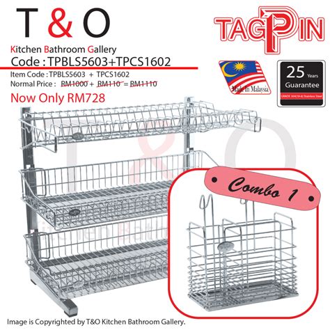 Tier Free Standing Dish Rack T O Kitchen Bathroom Gallery