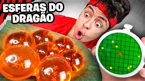 ENCONTREI AS 7 ESFERAS DO DRAGÃO DO DRAGON BALL Z YouTube