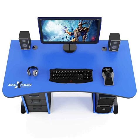 Игровой компьютерный стол MaDXRacer ARENA GTS15/B