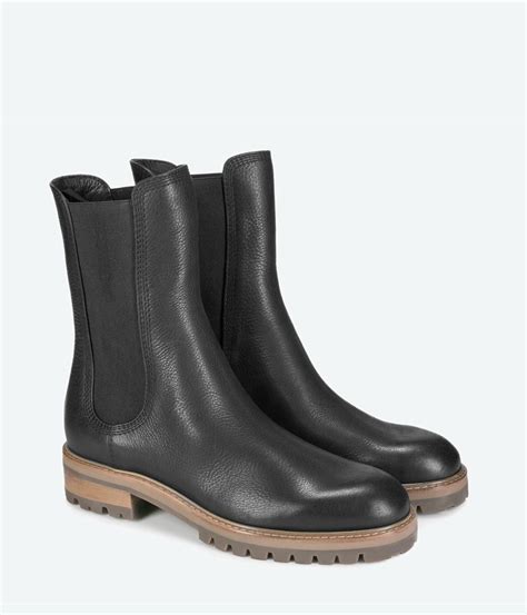 Planos Pedro García Sydney Lug Sole Chelsea Boot Black Mujer