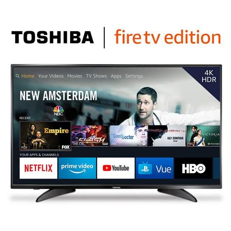 Toshiba 43 Inch 4K Ultra HD Smart LED TV HDR Fire TV Edition