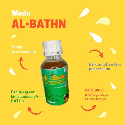 Jual Madu Asli Murni Al Bathn Nektar Bunga Multiflora Ukuran Kg