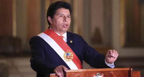 Pedido De Destituci N Presidencial Es Parte Del Juego Pol Tico Pedro