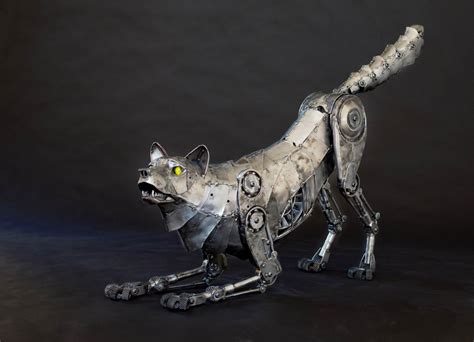 These Metal Animal Sculptures Look Incredibly Impressive