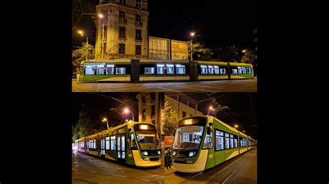 Tramvaiul Astra Imperio Metropolitan 3852 în Probe pe Linia 21 și