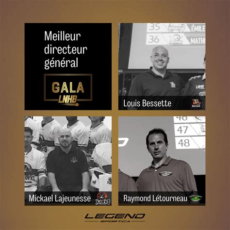 Nomin Meilleur Directeur G N Ral Ligue Nationale Hockey Balle