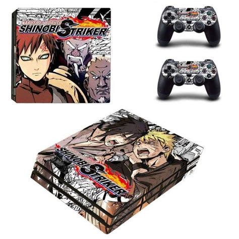 Vinyl PS4 Pro Skin Sticker Wrap Naruto ConsoleSkins Co In 2022