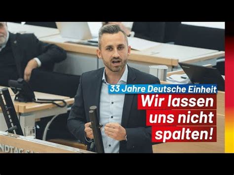 33 Jahre Deutsche Einheit Wir Lassen Uns Nicht Spalten YouTube