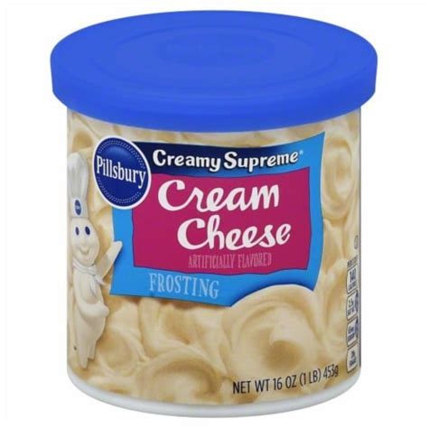 Pillsbury Creamy Supreme Cream Cheese Frosting 16 Oz Kroger