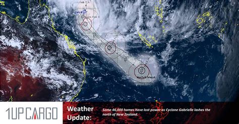 Cyclone Gabrielle Thousands Left Without Power In New Zealand