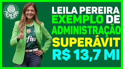 PALMEIRAS VIRA EXEMPLO REGISTRANDO SUPERÁVIT MILIONÁRIO E CAUSA INVEJA