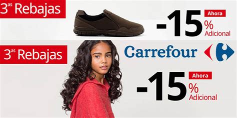 Terceras Rebajas En Carrefour Con Un 15 De Descuento Adicional En Moda ¡corre