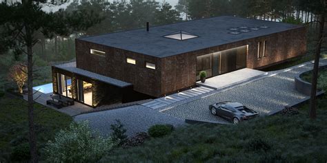 Модульный дом 409 кв. м | Behance