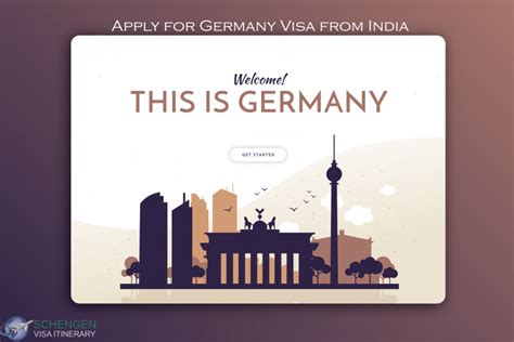 How To Apply Germany Visa From India Schengen Visa Itinerary