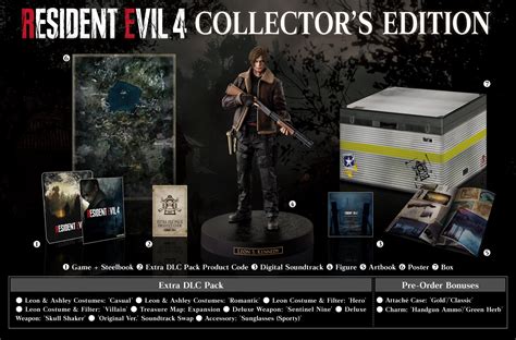 Resident Evil 4 Remake Collectors Edition Revealed Pushstartplay