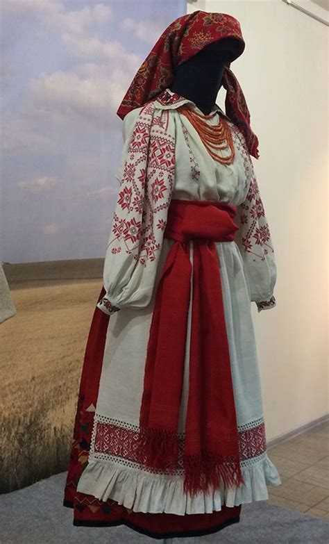 Folk costumes from different regions of Ukraine (northern and western ...