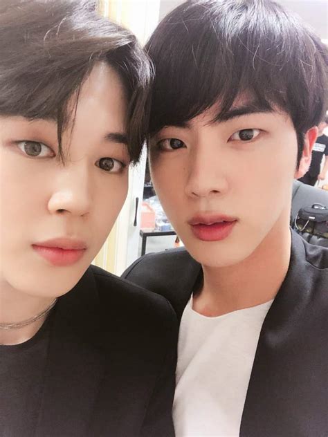 Jin And Jimin 180513 Twt Armys Amino