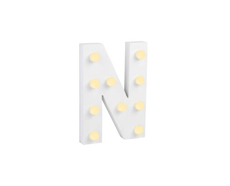 Licht Letter N Verlichte Decoratie Light Letters De Goede Keus