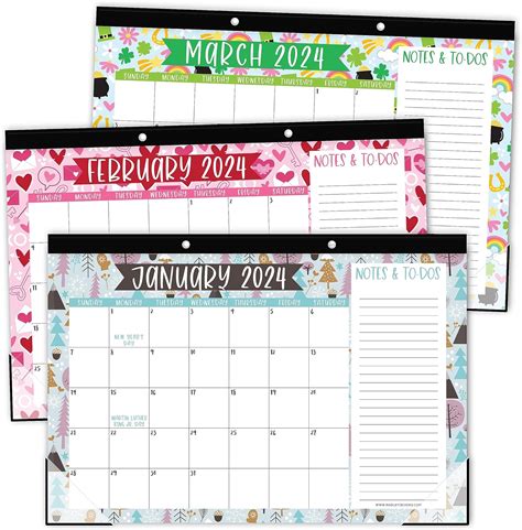 Large Desk Calendar 2024-2025 - Monthly Desk Planner Philippines | Ubuy