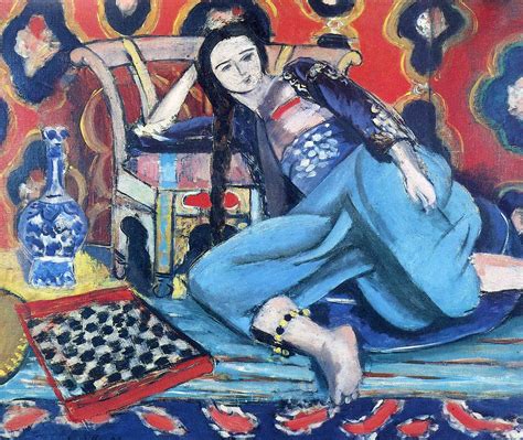 Odalisque With A Turkish Chair Henri Matisse WikiArt Org