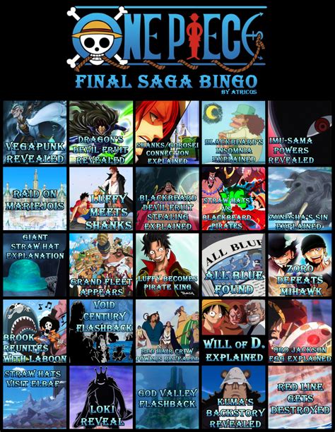 Final Saga Bingo : r/OnePiece