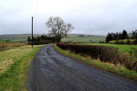 Bend Along Aughnamirigan Road Kenneth Allen Geograph Britain