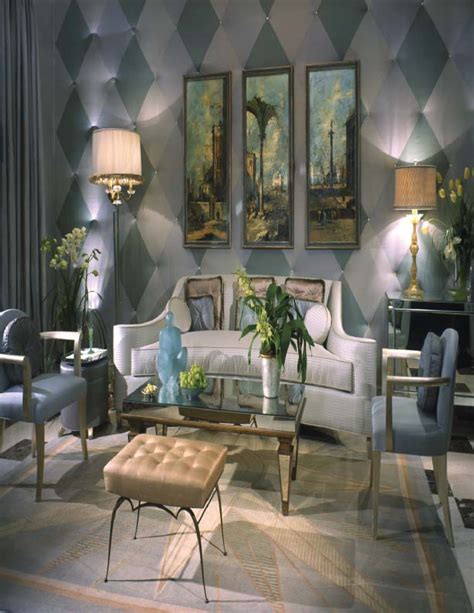 Art Deco Living Room Design Ideas at Design