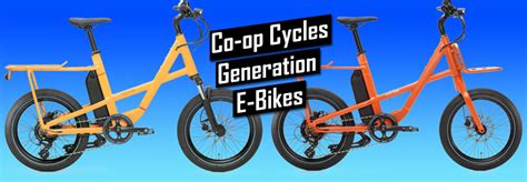 Co Op Cycles Generation E Bikes Review Compact Urban Commuters