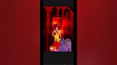 A Very Strange Ronald Mcdonald Grimace Youtube