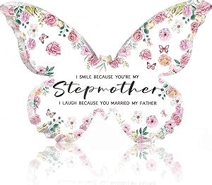 Amazon Gifts For Stepmom Pink Butterfly Acrylic Gift For Stepmom