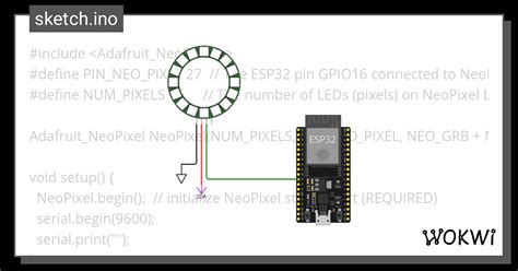 Esp Neopixel Wokwi Esp Stm Arduino Simulator