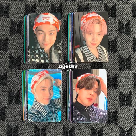 Jual Official Photocard Pc Bts Rm Kim Namjoon Suga Min Yoongi