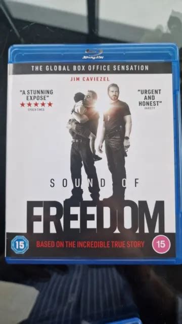 SOUND OF FREEDOM 2023 Blu Ray Jim Caviezel Mira Sorvino 13 99