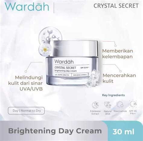 Promo WARDAH Crystal Secret Brightening Day Cream 30 G Diskon 19 Di