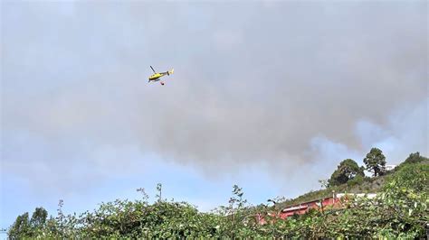 La Reactivación Del Incendio Forestal De Tenerife Se Mantiene En Nivel