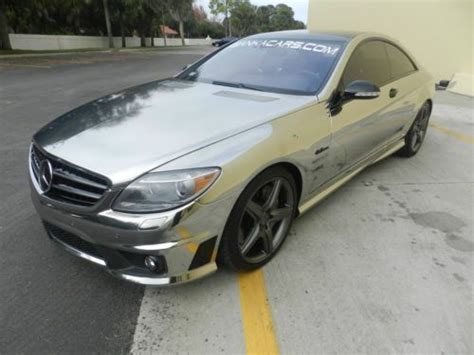 Purchase Used 2008 Mercedes Benz Cl63 Amg Coupe Custom Chrome In