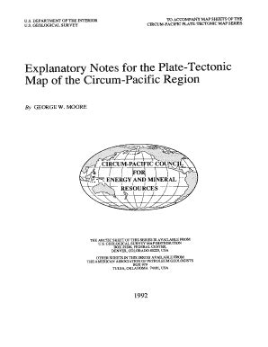 Fillable Online Pubs Usgs To Accompany Map Sheets Of The Pubs Usgs