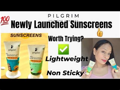 Pilgrim Newly Launched Niacinamide Sunscreen And Hyaluronic