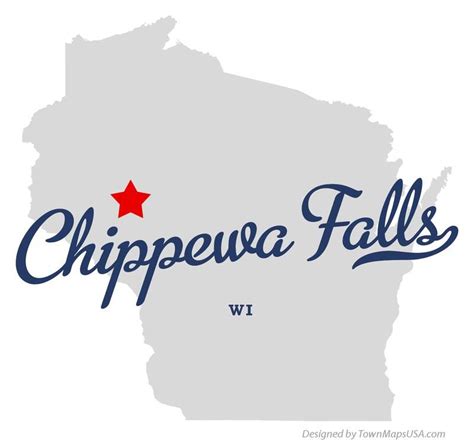 Chippewa Falls Wisconsin Map - University Of Utah Campus Map