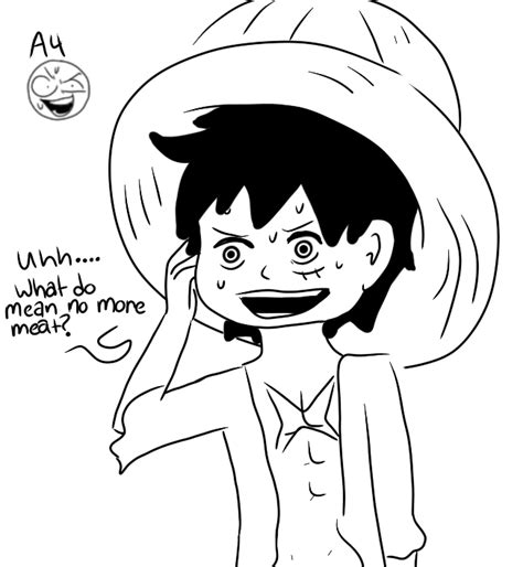 Meat????? — Luffy! Meat!!! 🍗🍖🥩