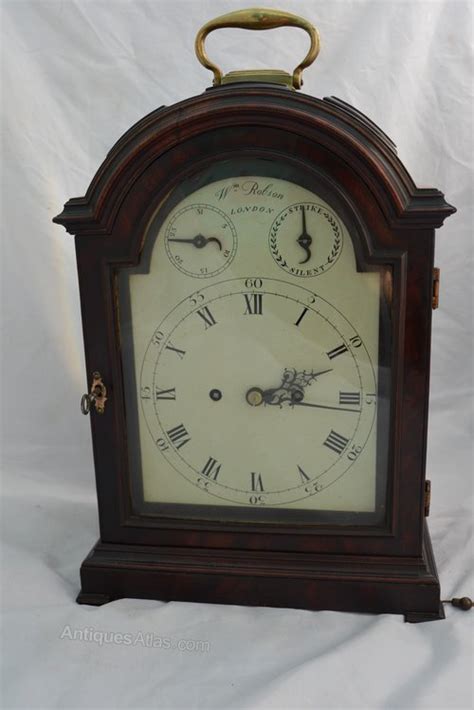 Antiques Atlas William Robson London Georgian Bracket Clock