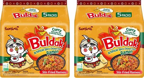 Amazon Samyang Buldak Hot Spicy Chicken Ramen Noodle Korean Stir Fried Ramen Original